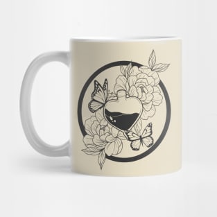 Bottled Magic and Butterfly (Line Art) Mug